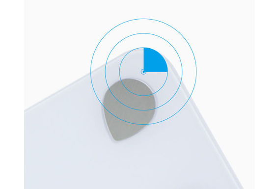 Rounded Edge 5mm Toughened Weighing Scale Glass